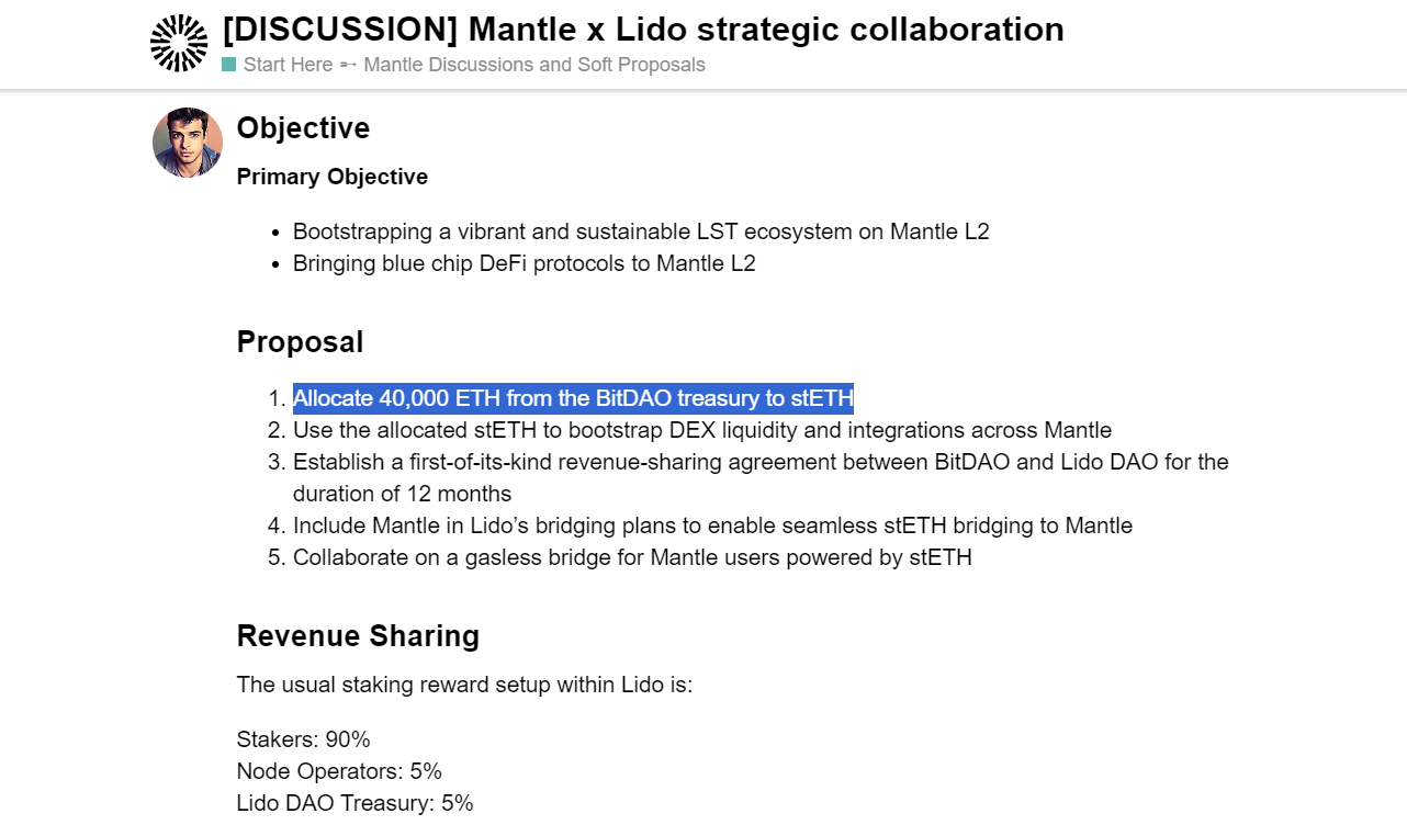 Lido x Mantle