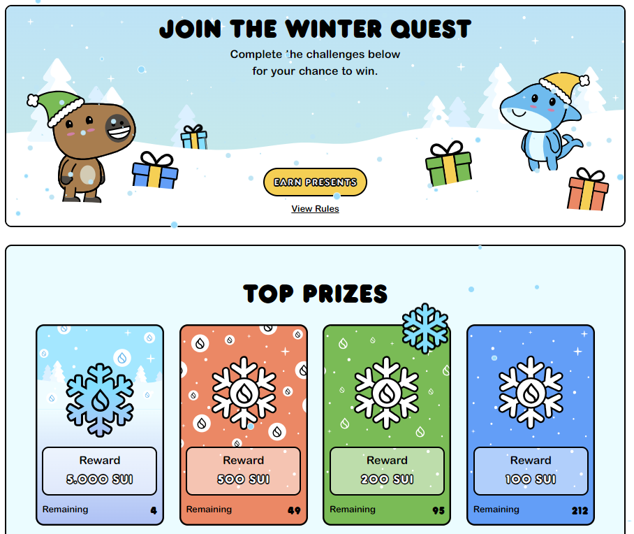 Mysten Labs announces the implementation of Winter Quest