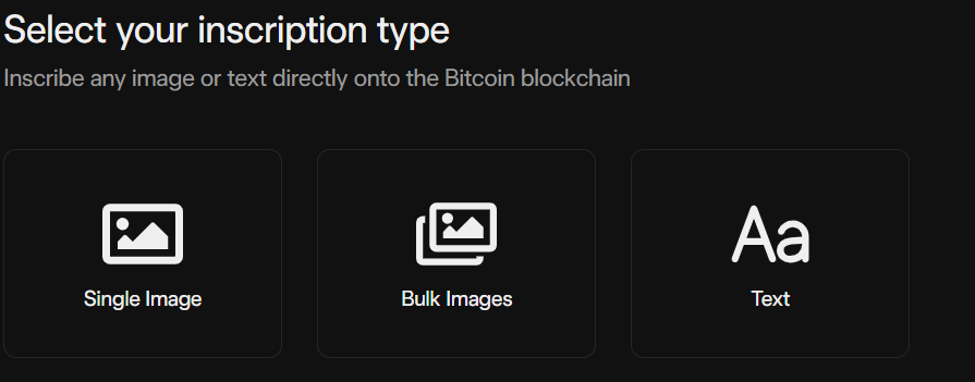 Choose the data type for the NFT