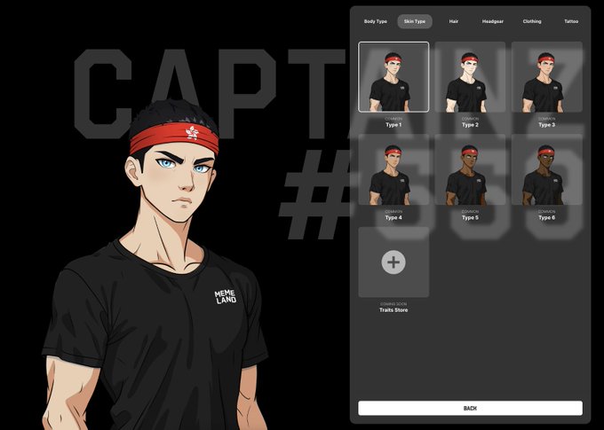 Memeland launches new images for The Captainz collection