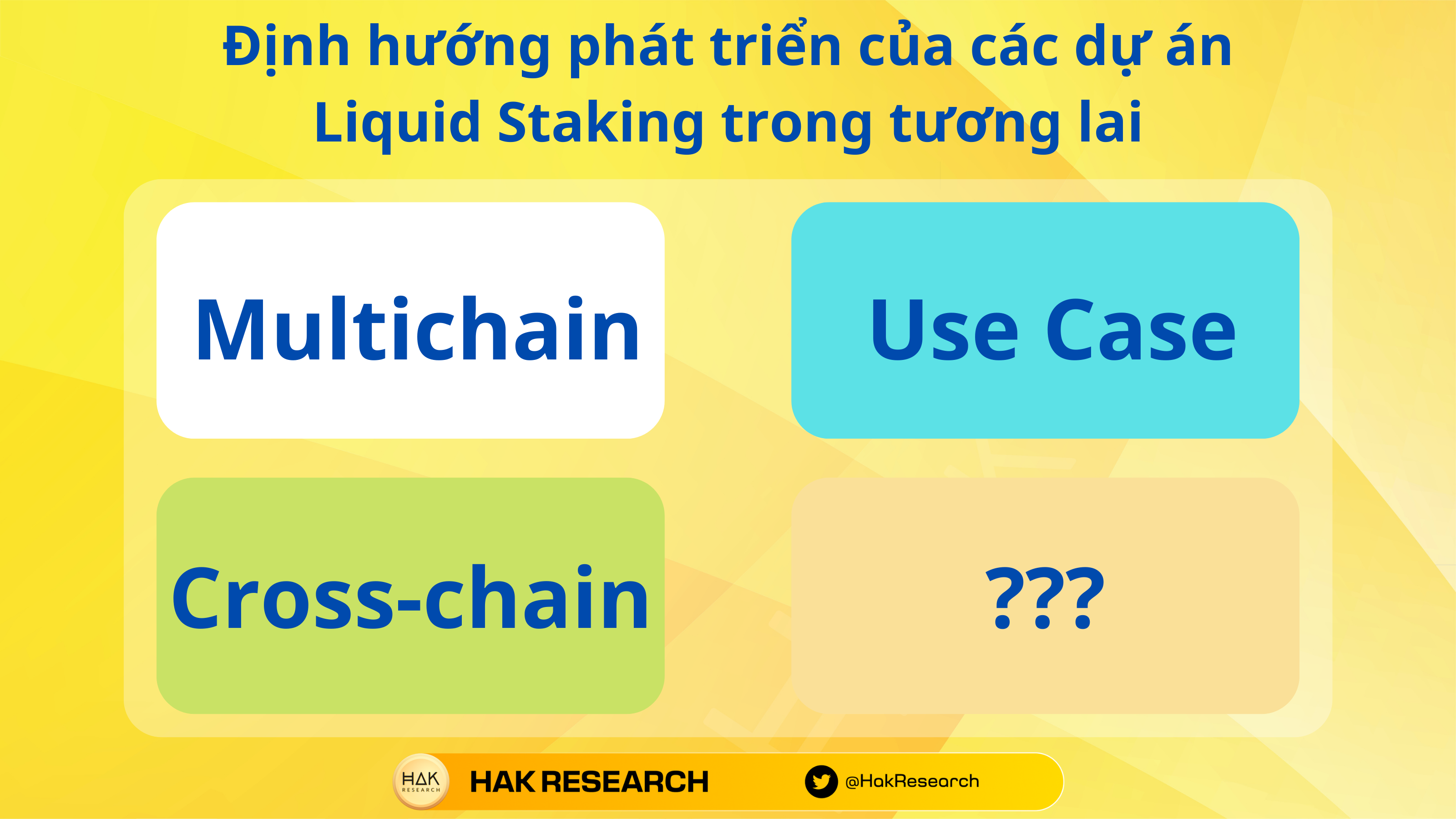 Liquid staking