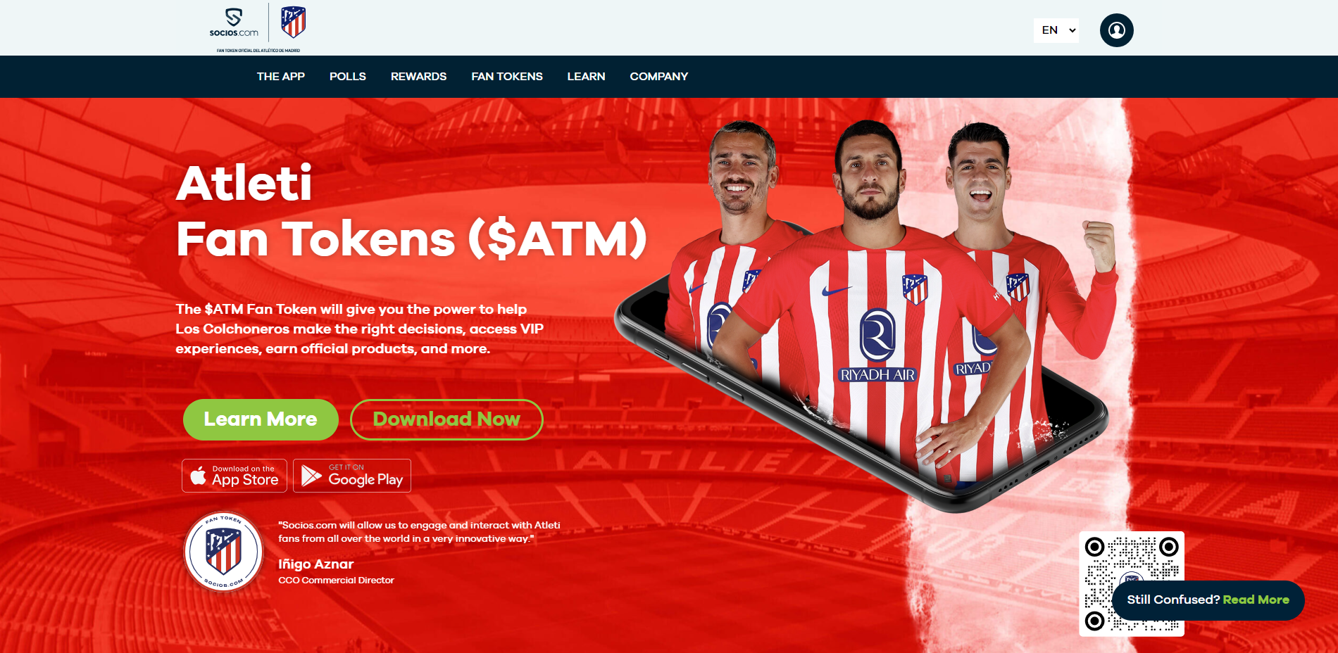 What is Atletico De Madrid Fan Token?