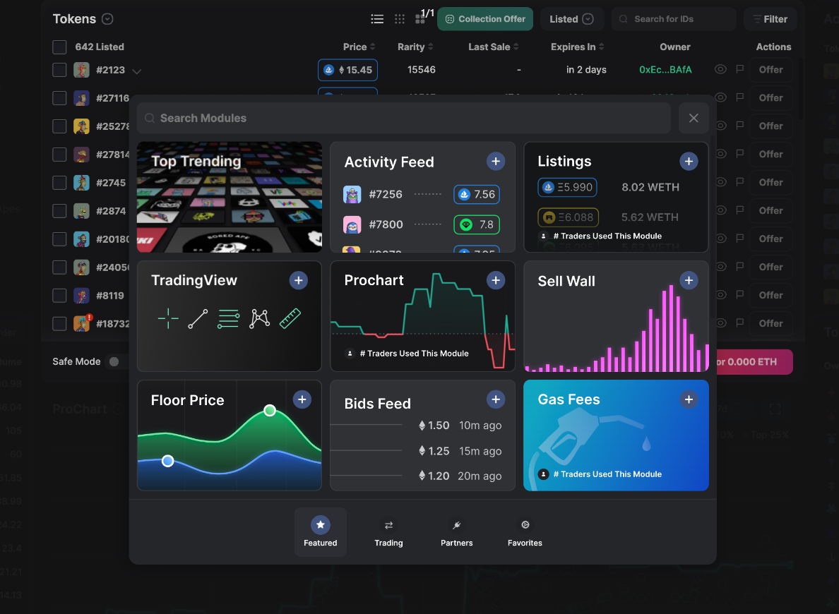 Features on Mintify are developed in a modular way