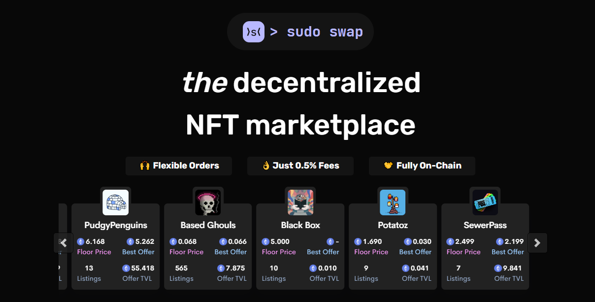 What is Sudoswap?