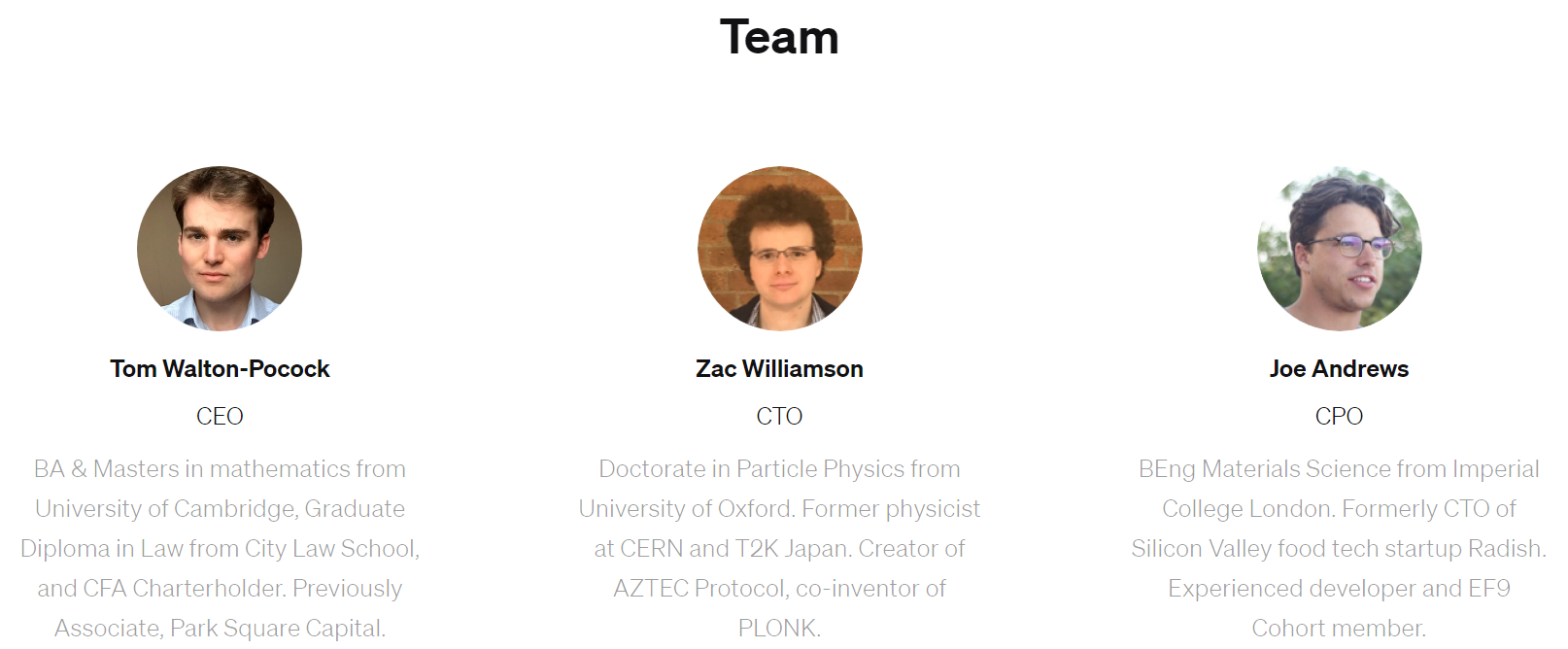 Aztec development team