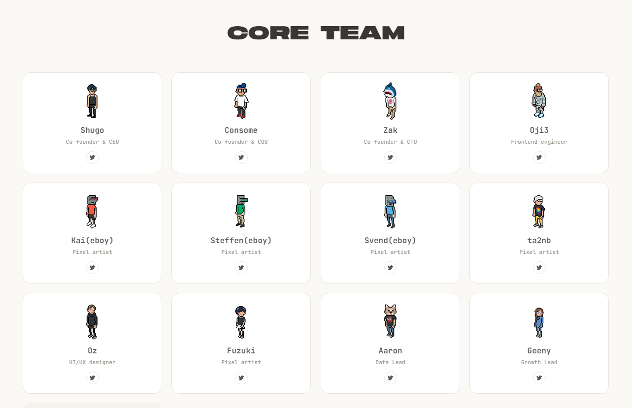 non core team