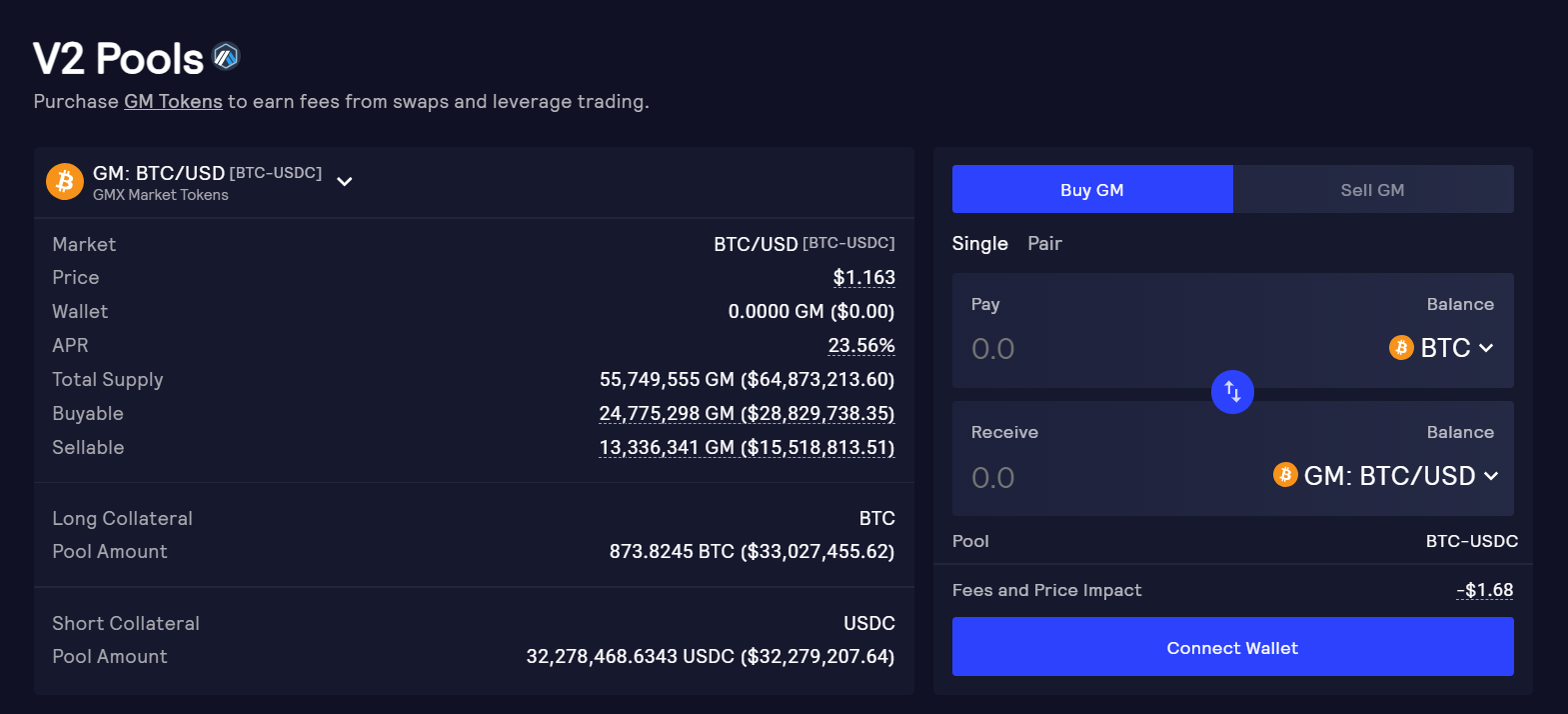 Isolate liquidity pools
