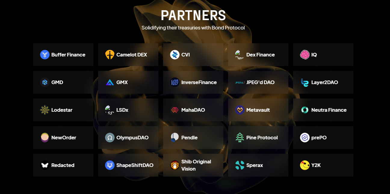 Bond protocol Partners