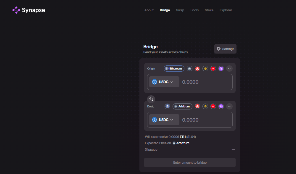 Synapse Protocol interface